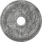Ekena Millwork Raymond Medallion (Canopies up to 5 1/8"), 18 1/8"OD 3 5/8"ID x 1 1/8"P, Ultra Pure White Crackle CM18RAUWC - alternate 1